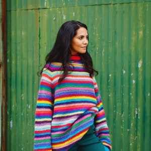 Crochet pattern : True Colours Sweater