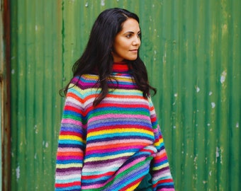 Crochet pattern : True Colours Sweater