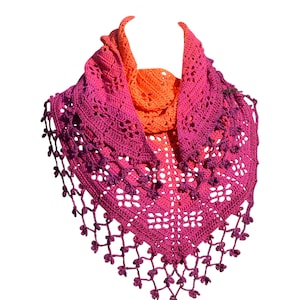 fruity duck shawl