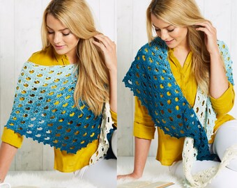 Storm Shawl Crochet Pattern