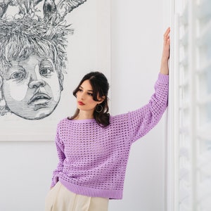 Crochet pattern : Lofn's Jumper image 2