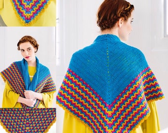 Karina Shawl Crochet Pattern
