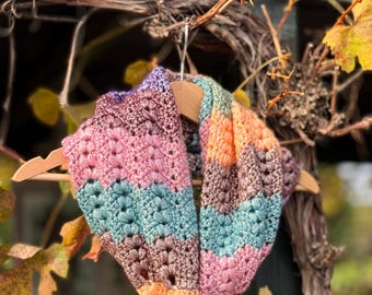 Crochet pattern : Glowy Cowl