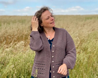 Crochet pattern : Alegra Cardigan