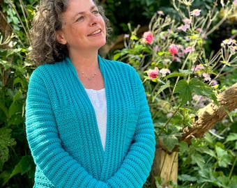 Crochet pattern : So True Cardigan