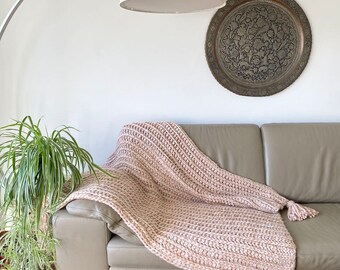 Crochet pattern : Ribble Blanket