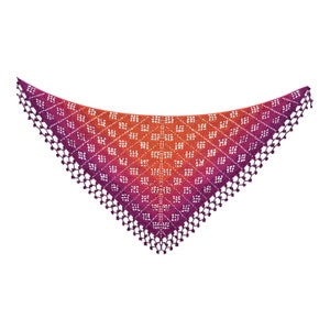 fruity duck shawl