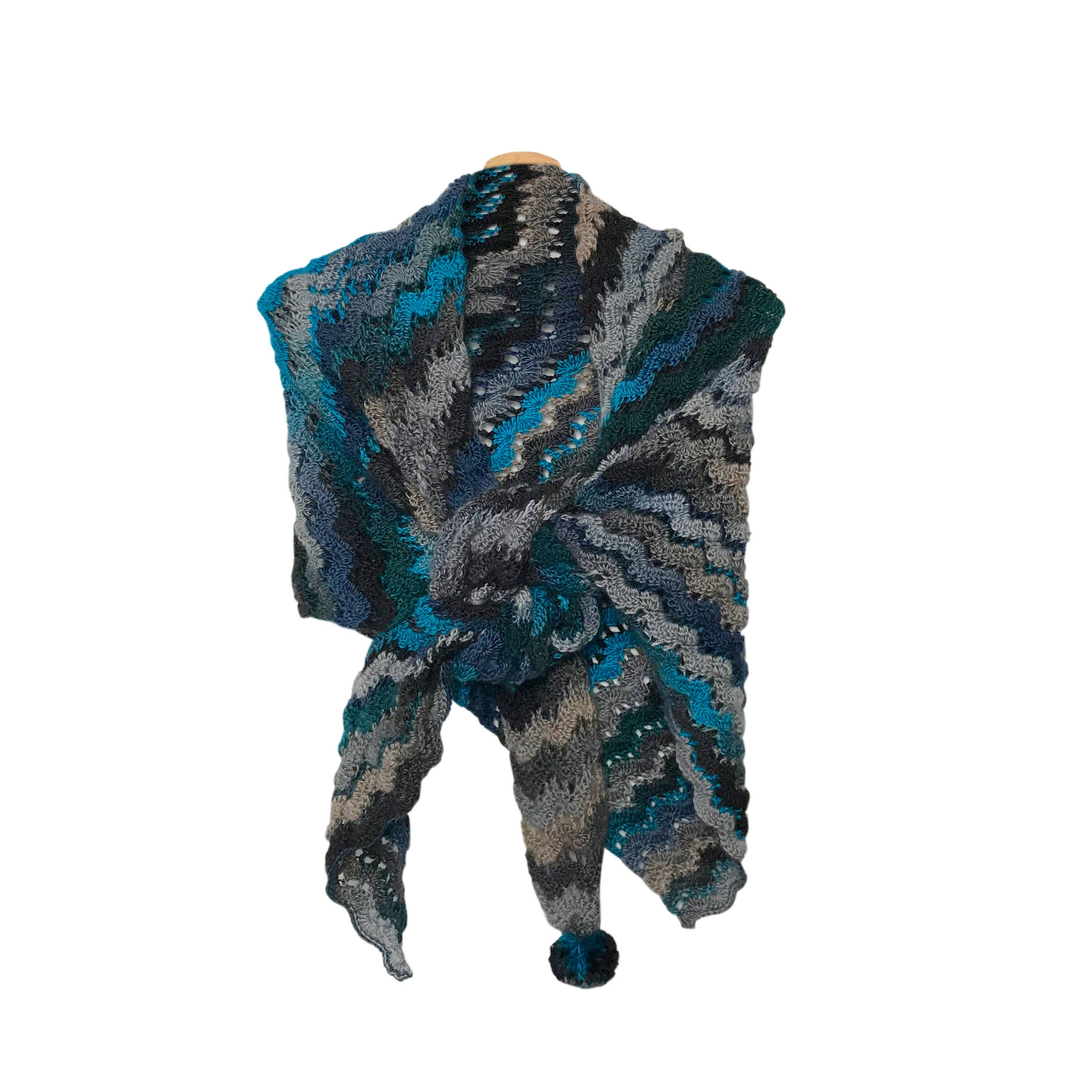 Glacier Shawl Crochet Pattern - Etsy