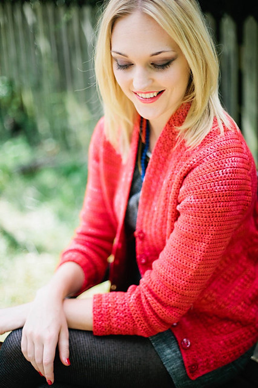 Crochet Pattern : Vermillion Cardigan - Etsy