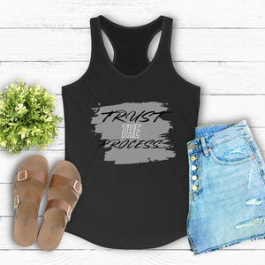 Trust the Process Women&#39;s Racerback Tank | Jxcel Design (The Motiv Collection)