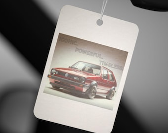 Vintage Car Lufterfrischer, Retro Auto Décor, kultiges Geschenk für Autoliebhaber, einzigartiges Autozubehör, zeitloses Autoparfüm
