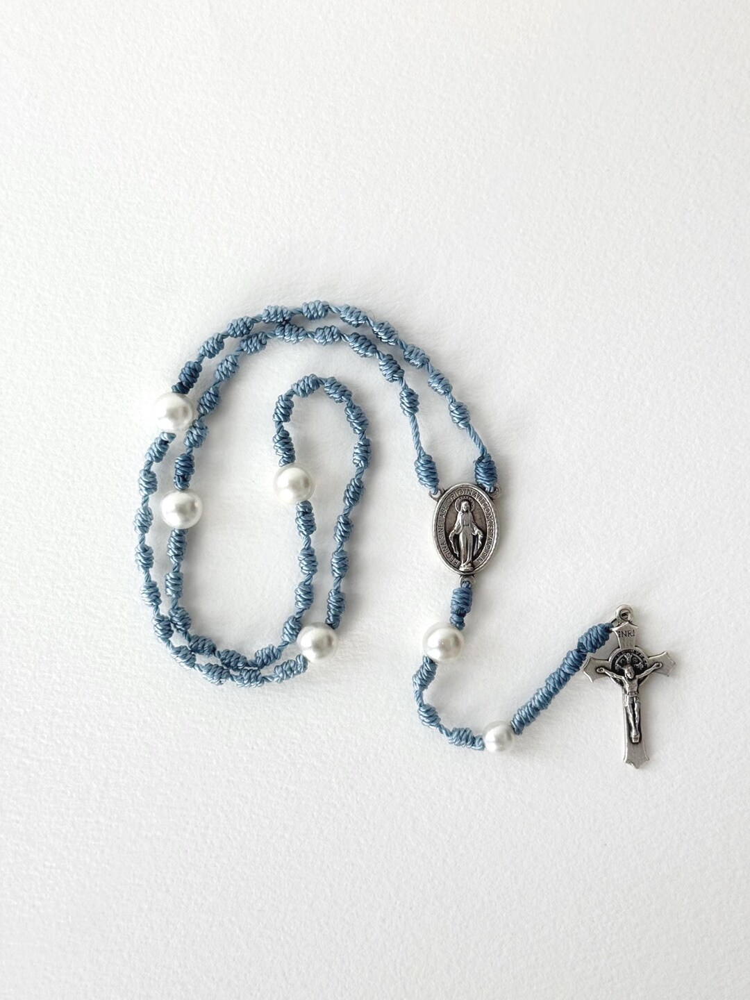 Our Lady of the Miraculous Medal Rosary | Handmade Catholic Rosary - Etsy