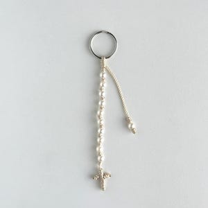One Decade Rosary KeyChain | 100% Handmade | Pocket Rosary | Mini Rosary