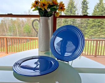 Boscoware by Signature 11" Dark Blue Dinner Plate NWT