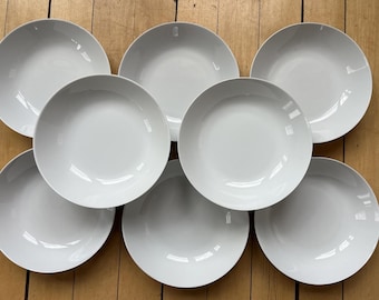 Denmark Tools for Cooks 8” Coupe Soup Bowl White Porcelain Replacement Singles