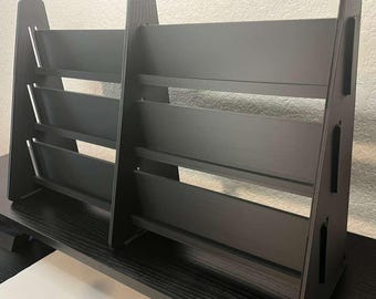 Soporte modular para tarjetas coleccionables / Estante escalonado para tarjetas de carga superior / Exhibidor expandible para deportes y juegos de cartas coleccionables / Configuración para otros artículos
