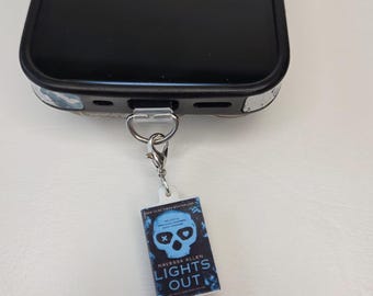 Custom Mini Book Charm: E-Reader or Phone Accessory