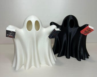 Figura de fantasma con manos magnéticas impresa en 3D / Decoración espeluznante de Halloween / Portavelas