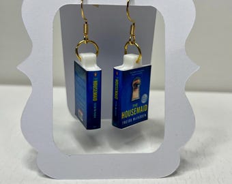 Custom Mini Book Earrings: Literary Jewelry for Book Lovers
