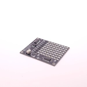 8x8 LED-matrislödningssats – DIY-elektronikprojekt, SMD-lödträning (röda lysdioder)