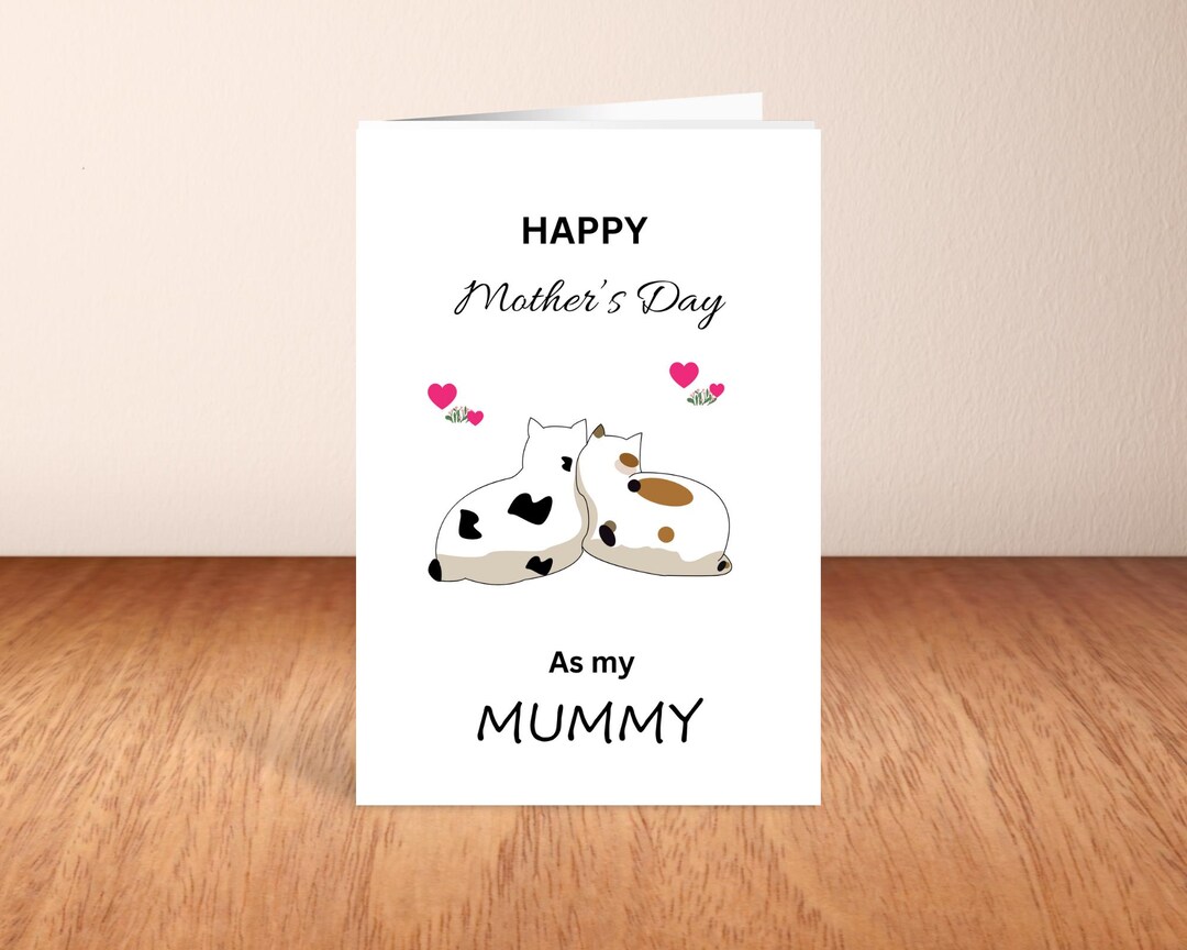 Cute Mother’s Day Card | Funny Animal Pun Card | Printable Greeting - Etsy