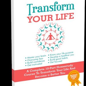 Transform Your Life Journal – Guided Self-Improvement Workbook for Personal Growth & Empowerment Gif