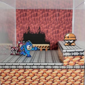 Megaman: Guts Man! Diorama