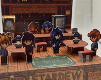 Stardew Valley: ¡Salón Stardrop! Diorama