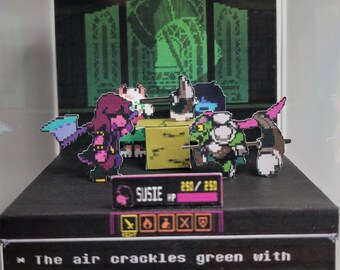 Deltarune: ¡Martillo de la justicia! Diorama