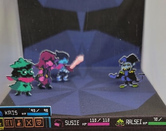 Deltarune: ¡Jevil! Diorama