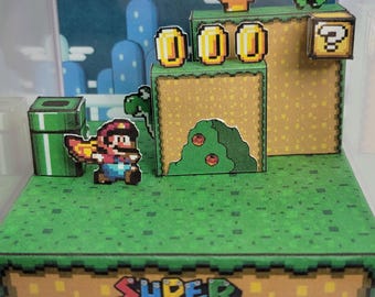 Super Mario World: Yoshi&#39;s Island! Diorama