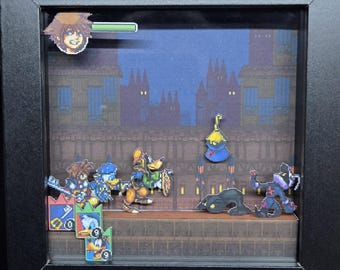 Kingdom Hearts: Chain of Memories - ¡Ciudad de Paso! Caja de Sombras
