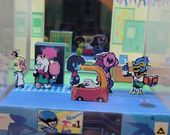 Deltarune: ¡Mundo Cibernético! Diorama