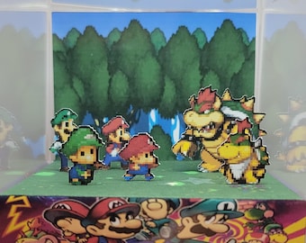 Mario y Luigi: ¡Contra Bowser! Diorama