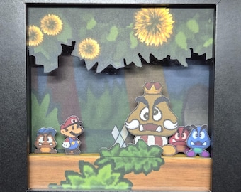 Paper Mario 64: ¡Rey Goomba! Caja de sombras