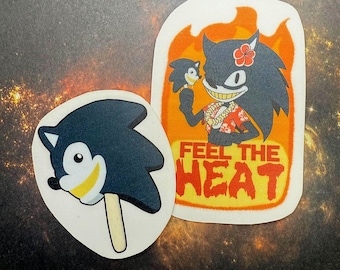 Feel the Heat Character Popsicle Stickers