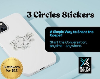 3 Circles Stickers