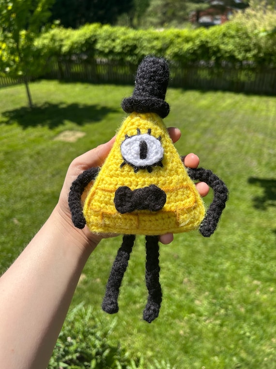 Gravity Falls Bill Cipher & Pyramid Steve Plushies