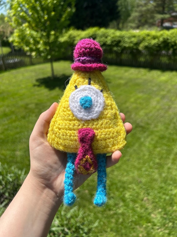 Gravity Falls Bill Cipher & Pyramid Steve Plushies