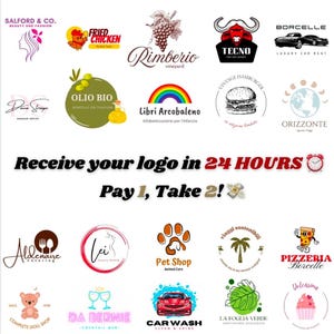 Custom Logo Design – Unique & Professional |  Tailored to Your Brand Identity | Creative High Quality Logos | Delivered in 24 hours