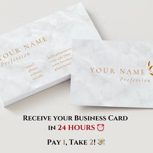 Custom Business Cards – Professional, Unique, and Tailored to Your Brand Identity | High-Quality Design | Fast Delivery