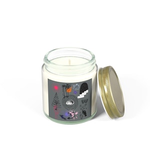 Artistic Scented Candles | Eco-Friendly Coconut Apricot Wax, Unique Home Decor, Relaxation Gifts, Aromatherapy, Self-Care, Gift Ideas