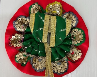 Size 1 Ladoo Gopal Poshak: Janmashtami Dress for Krishna Idol (2.20 inch Height)