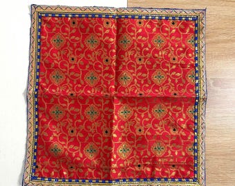 Big Asans for Mandir Thali Mat for Hindu Altar cloth for Chowki