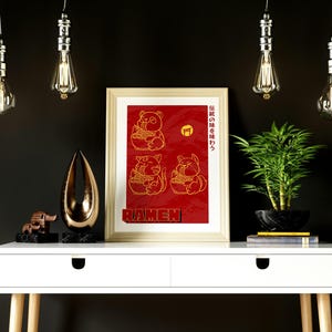 Ramen Noodle Wall Art
