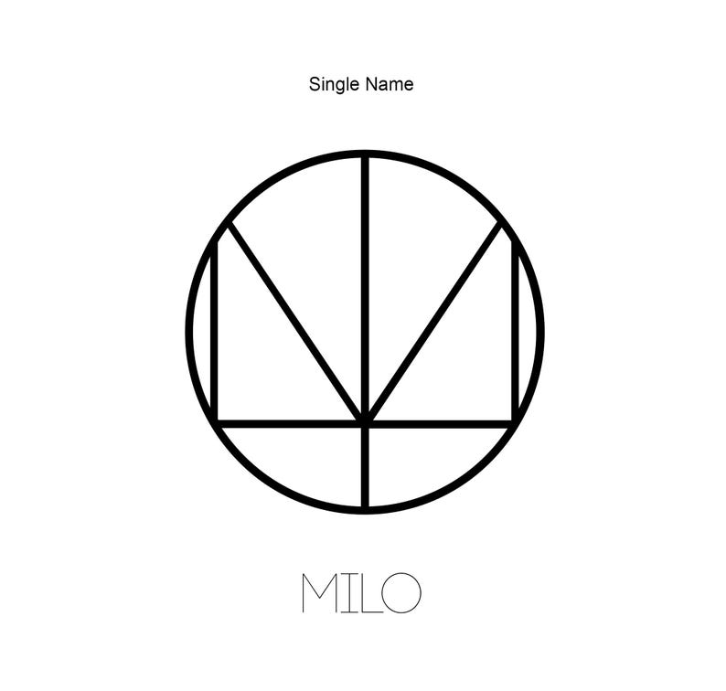 Name Logo Design Word Logo Initial Logo Personalized Business Logo Minimalist Tattoo Custom Tattoo Design SVG Tattoo Name Geometric Logo