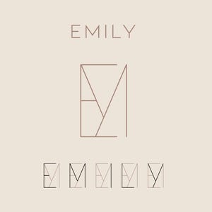 Name Logo Design Word Logo Initial Logo Personalized Business Logo Minimalist Tattoo Custom Tattoo Design SVG Tattoo Name Geometric Logo