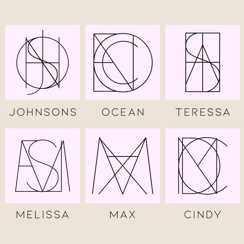 Letter Logo Line - Etsy