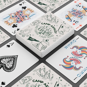 Jeu de cartes à jouer personnalisées, cartes sur le thème de l'EVJF, parfaites pour les soirées jeux, voyages de camping, réunions de famille, idée cadeau unique