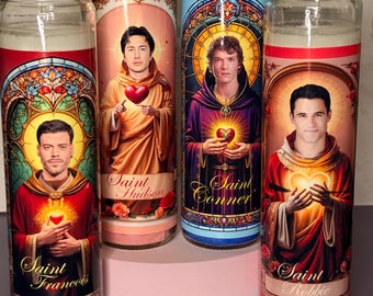 Heated Rivalry Prayer Candle Collection